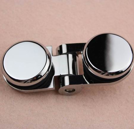 Double Round Shower Hinge for Glass Door